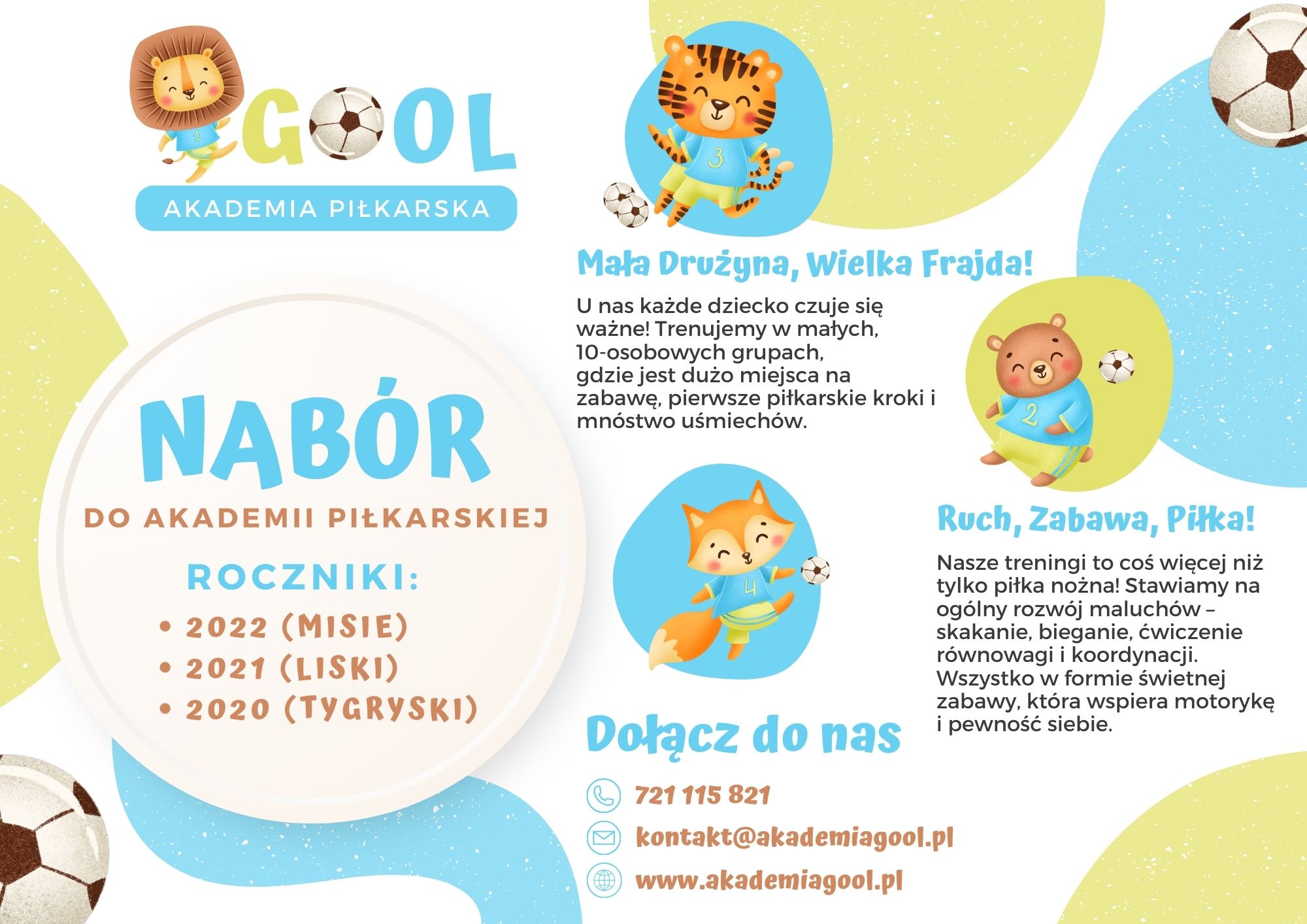 Plakat nabór - Gool