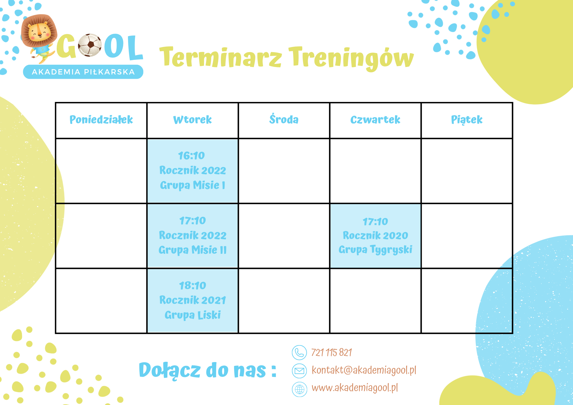 Plakat nabór - Gool (3)